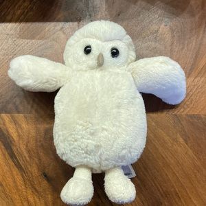 Jellycat Snowy Owl 7 inch Very Gently Used!